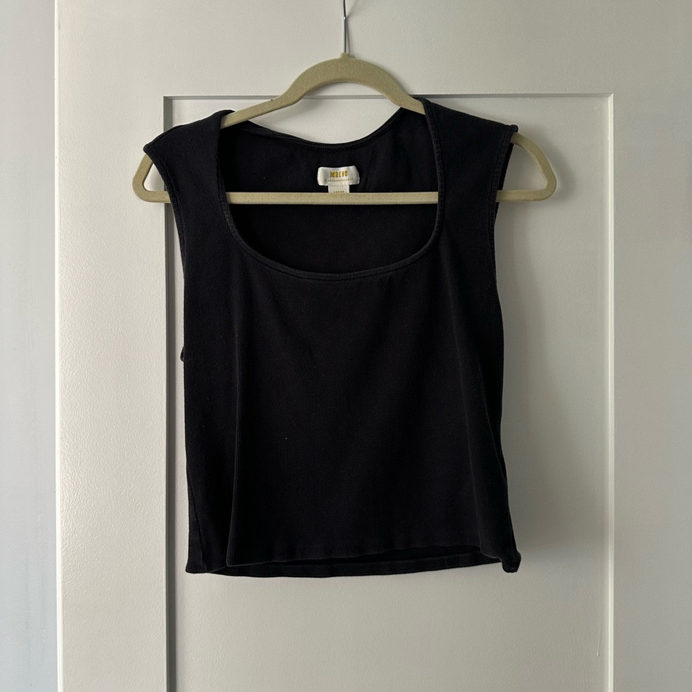 Maeve Black Tank Top